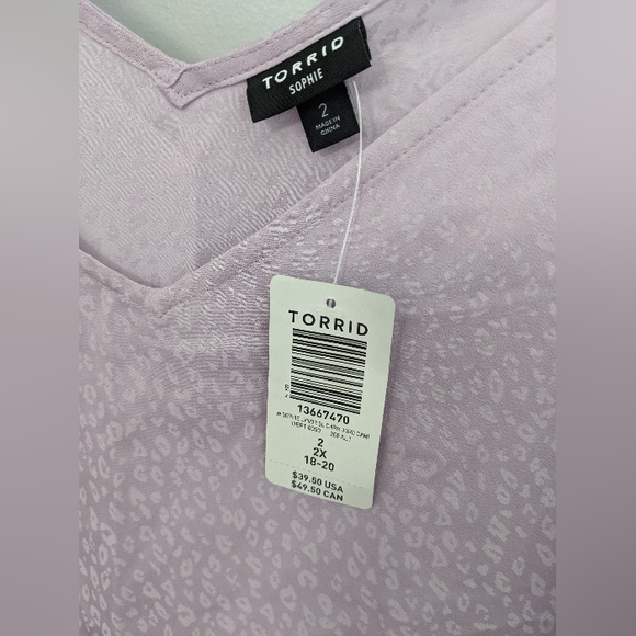 NWT Torrid Sophie Top - Picture 4 of 4